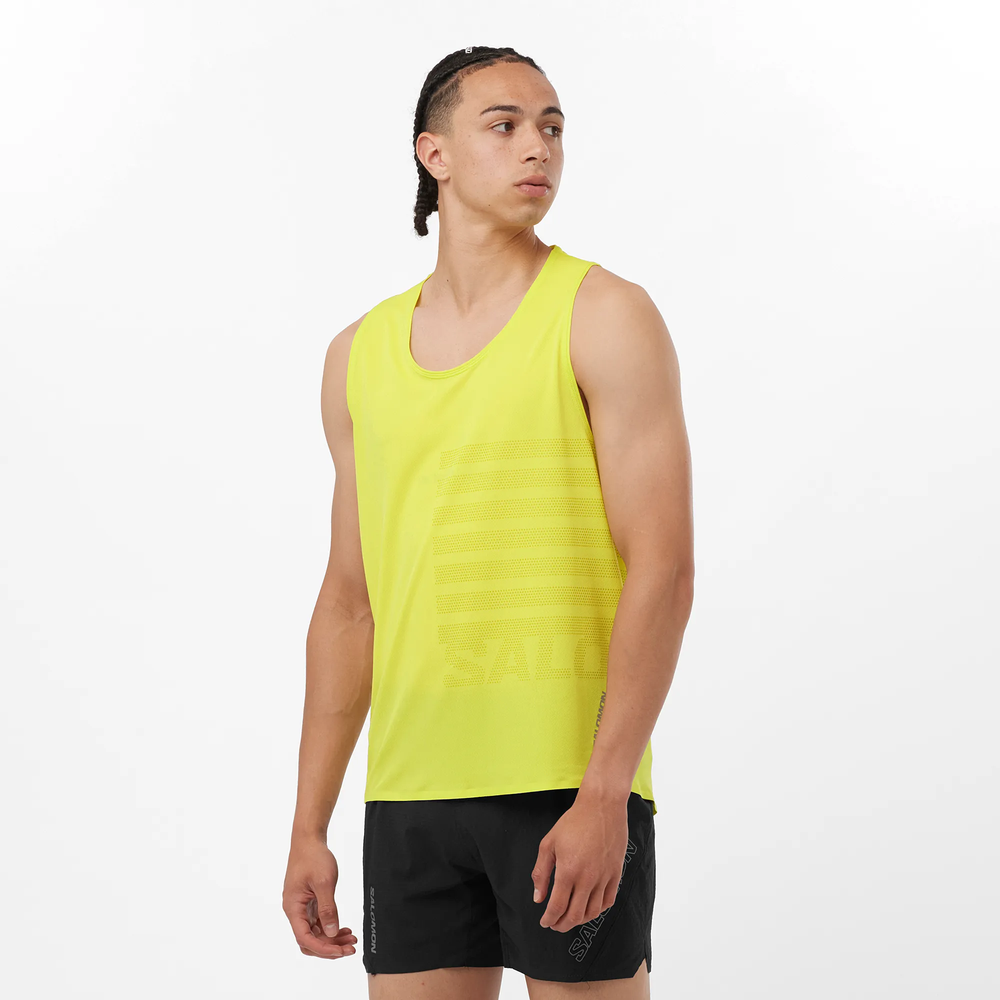 M Salomon Aero Singlet GFX