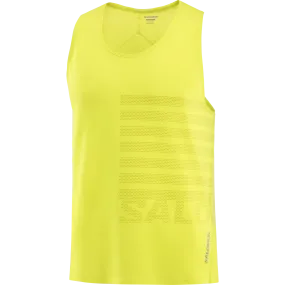 M Salomon Aero Singlet GFX