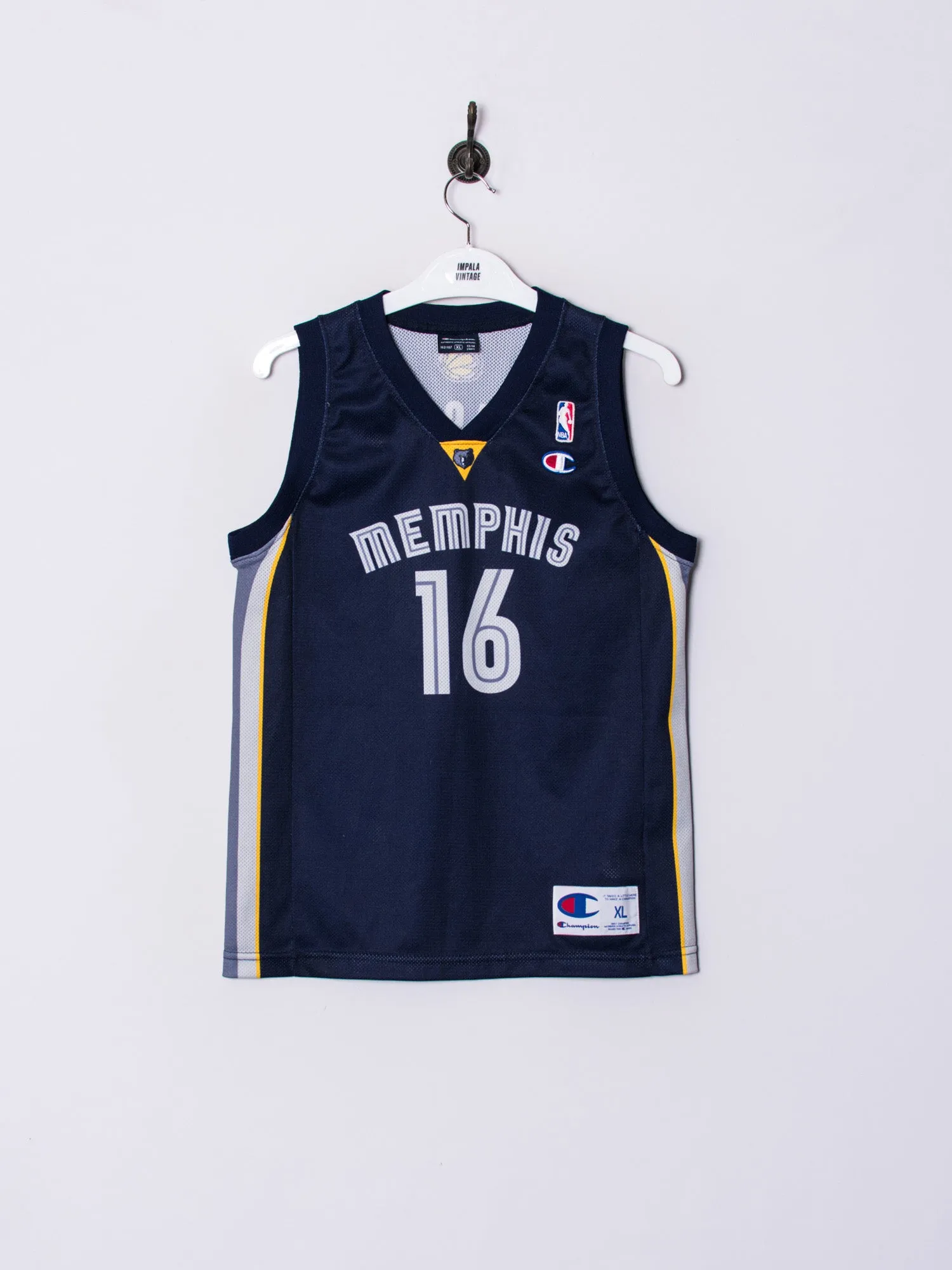 Memphis Grizzlies Champion NBA Gasol 2006/2017 Away Jersey