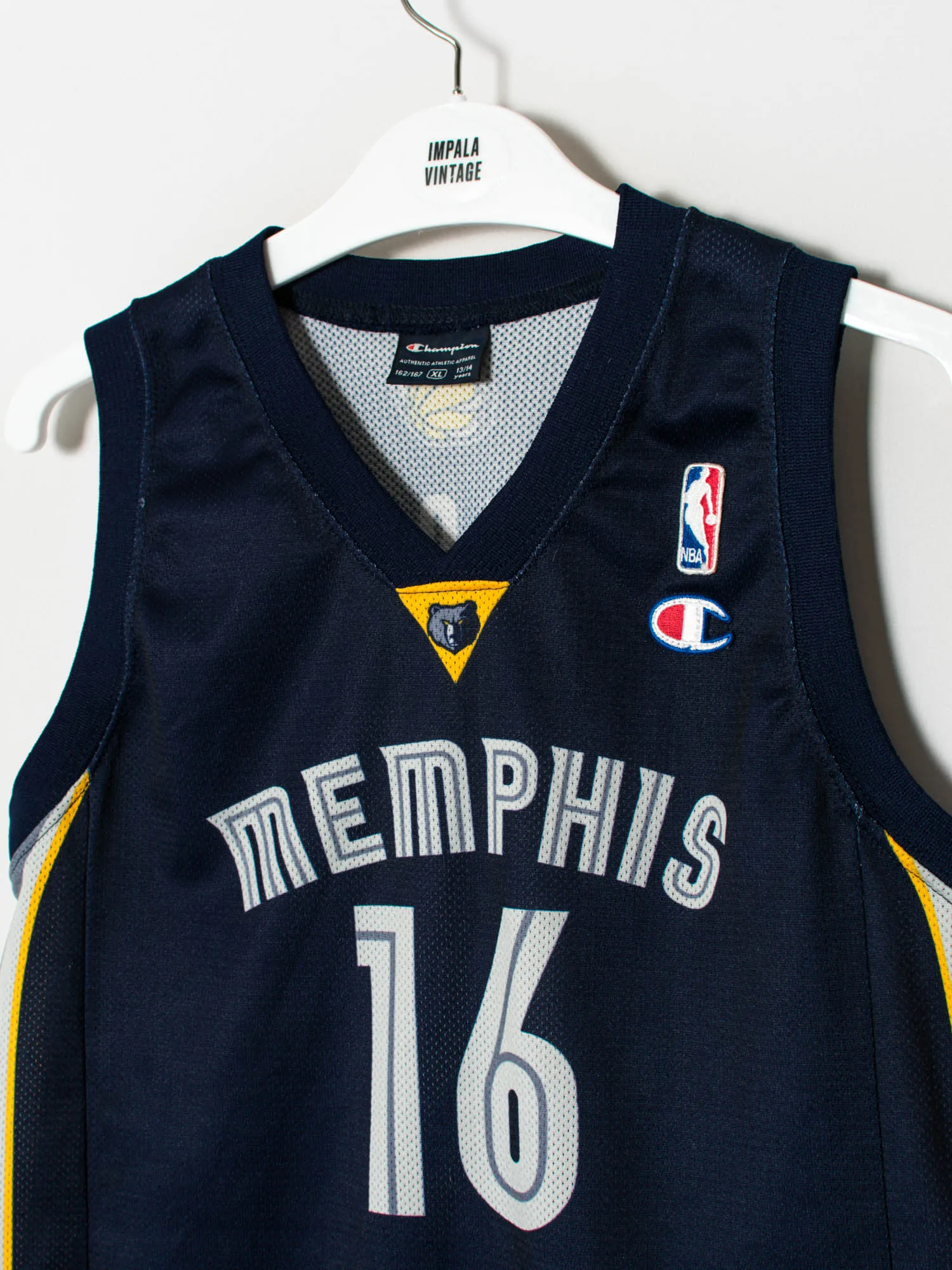 Memphis Grizzlies Champion NBA Gasol 2006/2017 Away Jersey