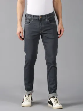 MEN'S CHARCOAL GREY SLIM FIT JEANS