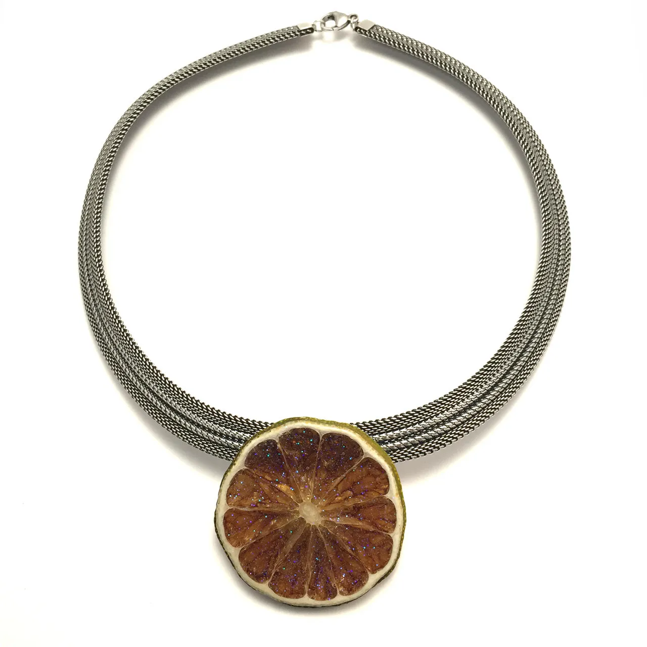 Mesh Necklace - Fruit