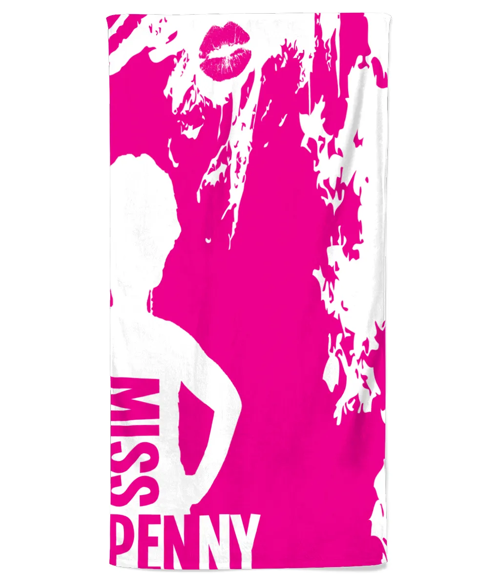 Miss Penny, Beach Towel