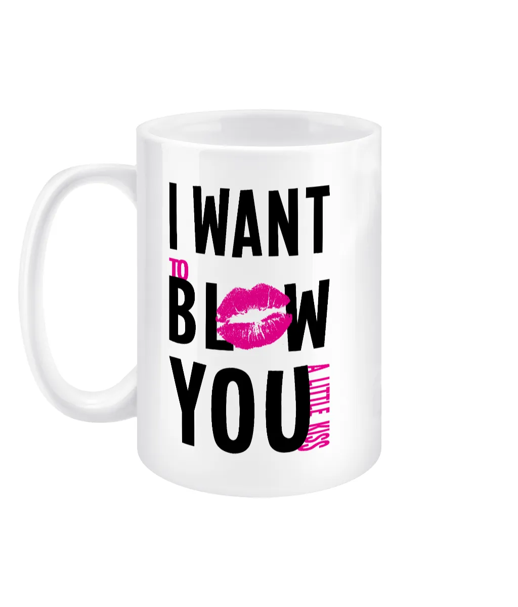 Miss Penny, Blow You A Kiss, Jumbo Ceramic Mug