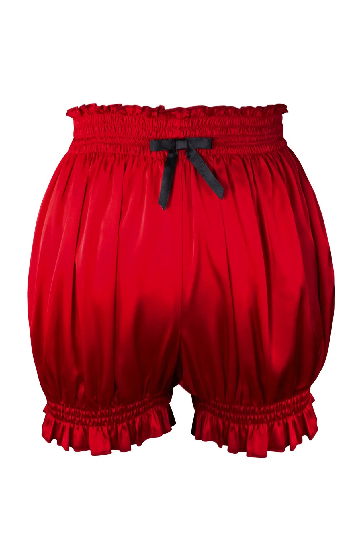 Miss Strawberry Pageant Follies Satin Kitty Knickers (Red)