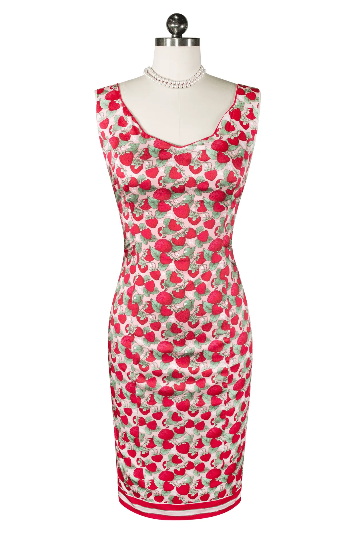 Miss Strawberry Pageant Wiggle Dress