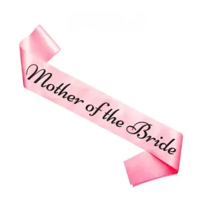 Mother of the Bride Sash