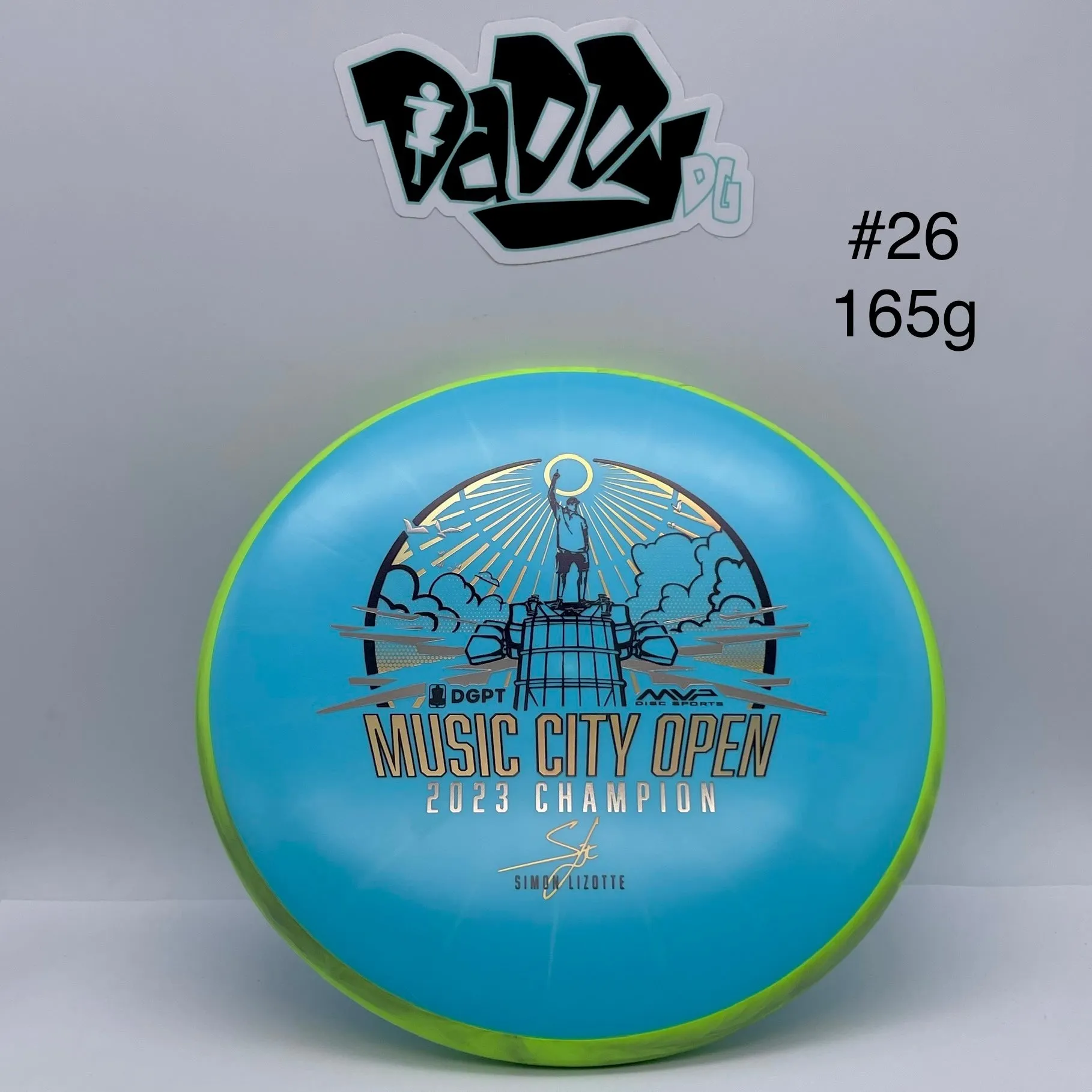 *NEW Axiom Fission Proxy Simon Lizotte 2023 Music City Open Champion Putt & Approach