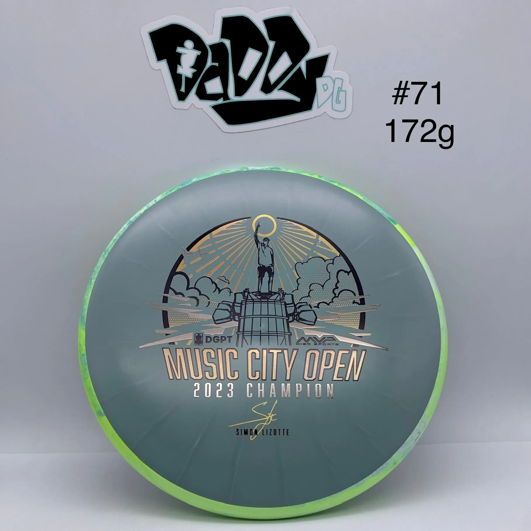 *NEW Axiom Fission Proxy Simon Lizotte 2023 Music City Open Champion Putt & Approach