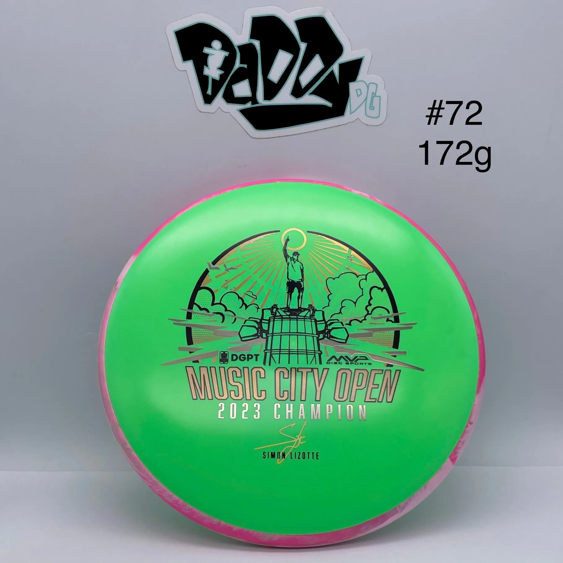 *NEW Axiom Fission Proxy Simon Lizotte 2023 Music City Open Champion Putt & Approach