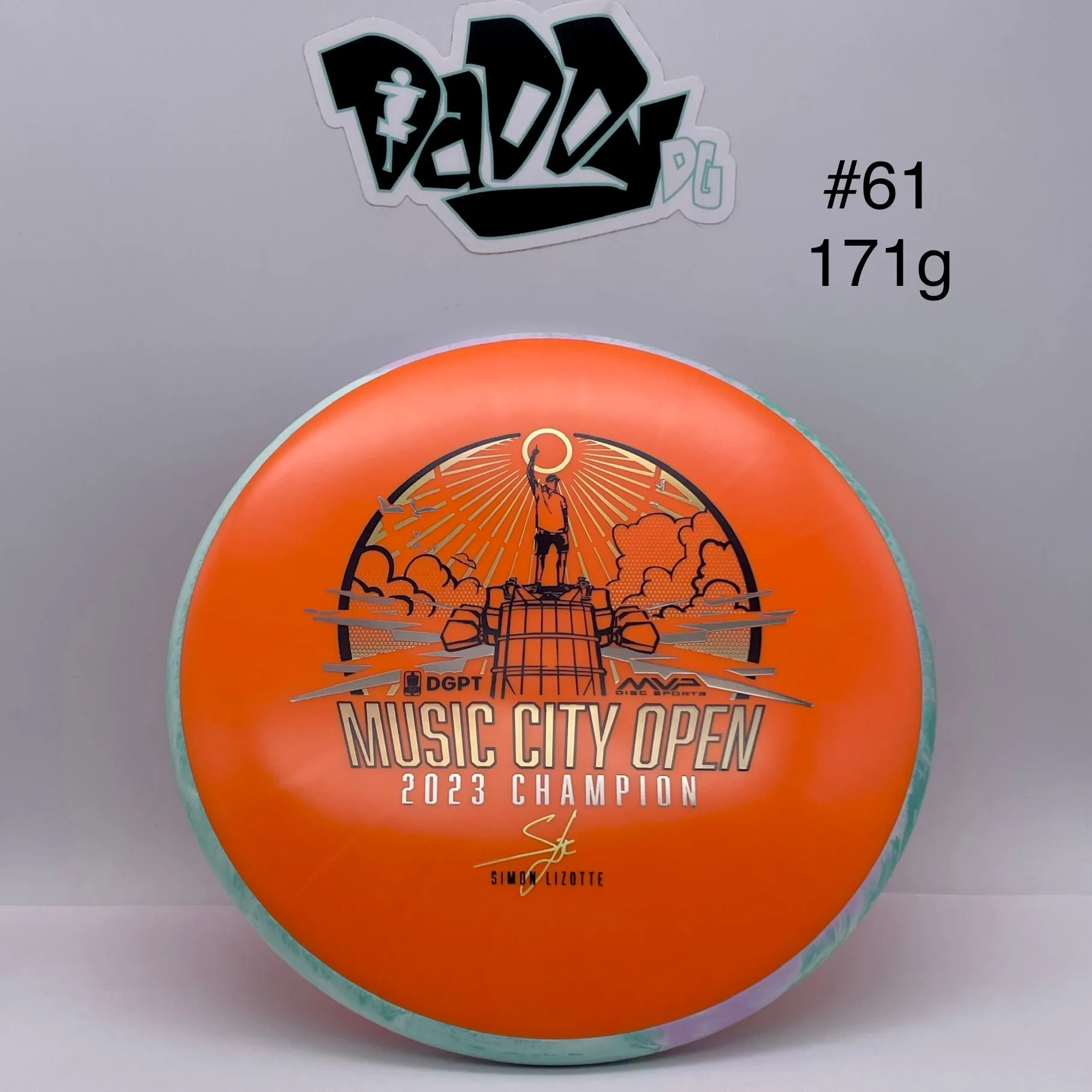 *NEW Axiom Fission Proxy Simon Lizotte 2023 Music City Open Champion Putt & Approach