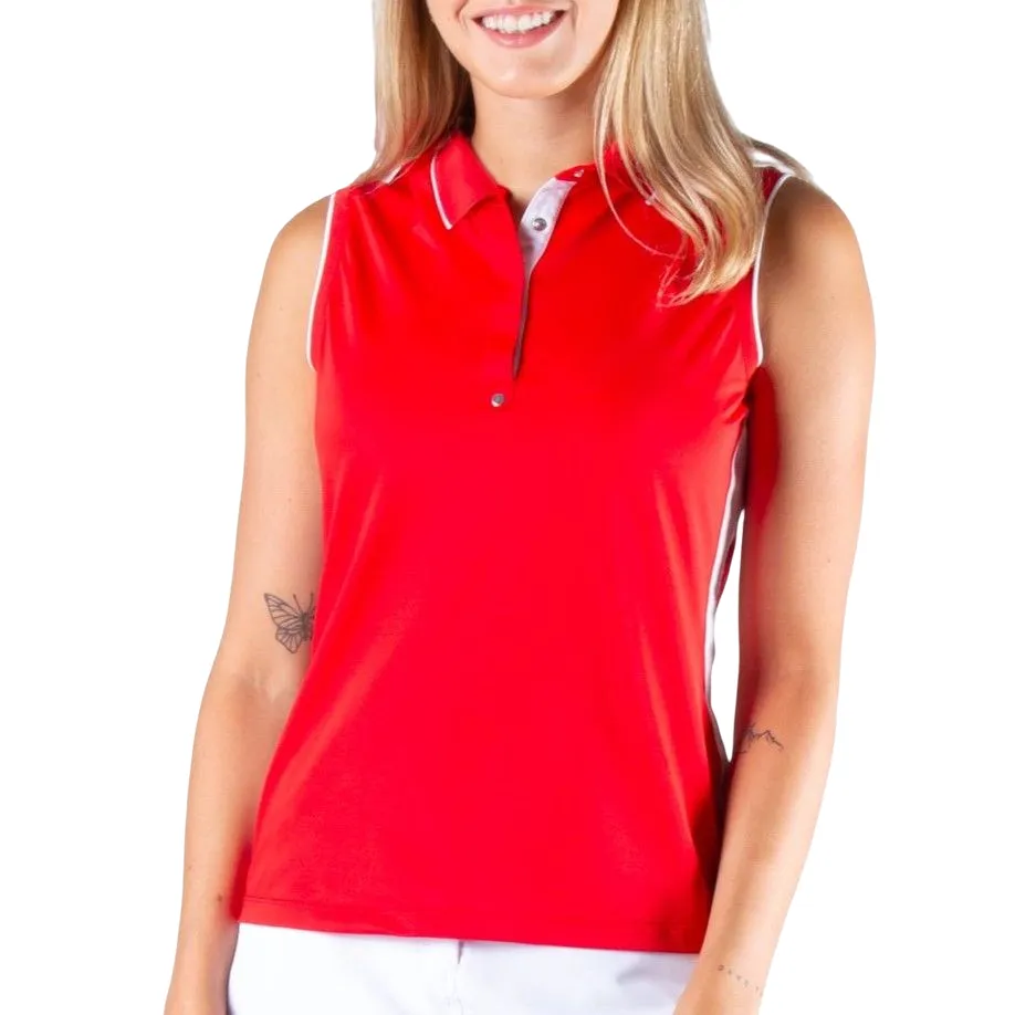 Nivo Polo S/less Basia Red