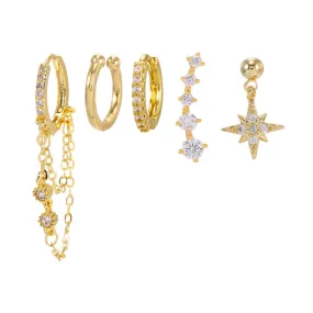 North Star Earring Set