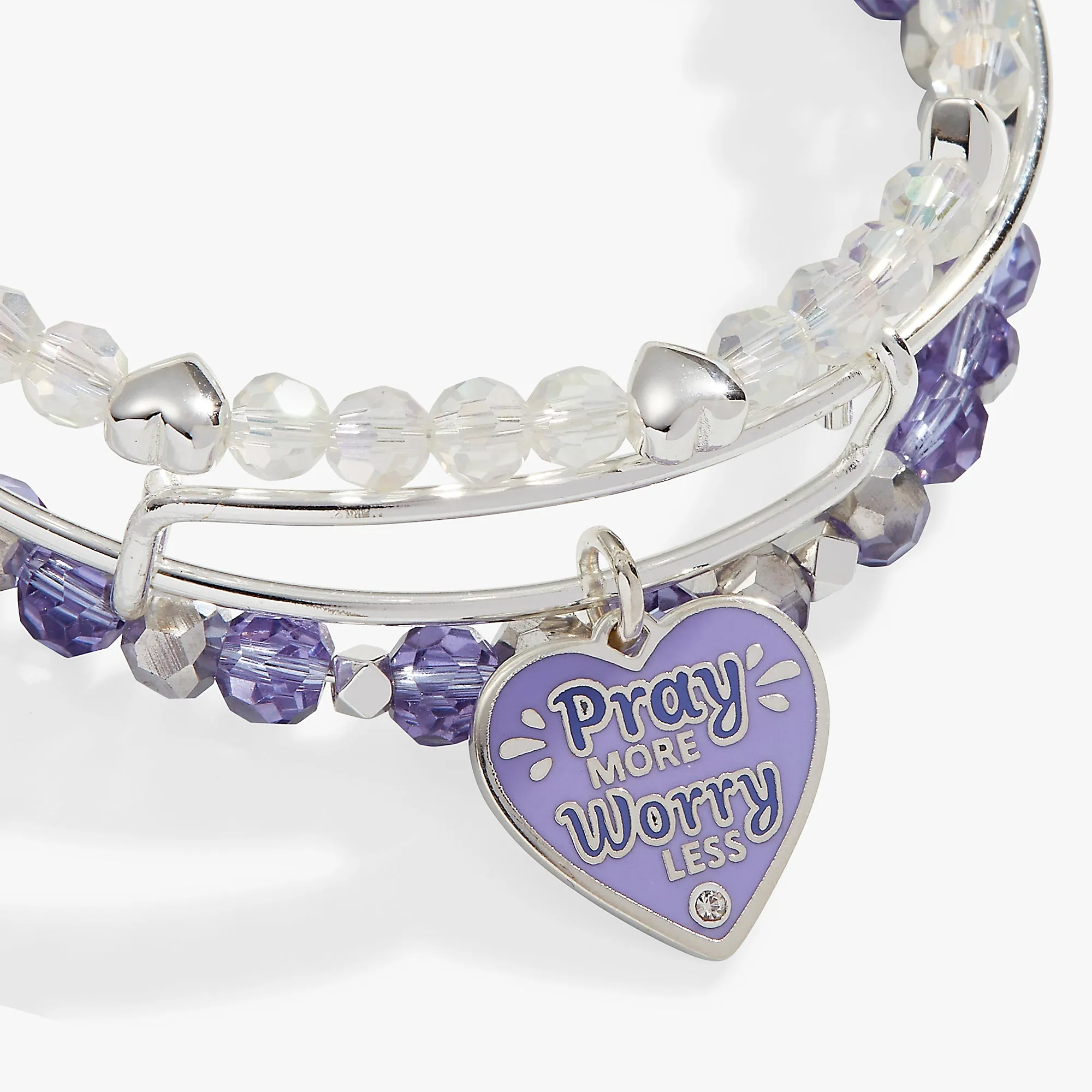 Pray More Worry Less Bangle Set