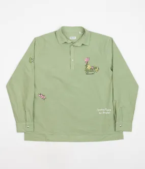 Reception Fruit Snap Shirt - Smoke Green