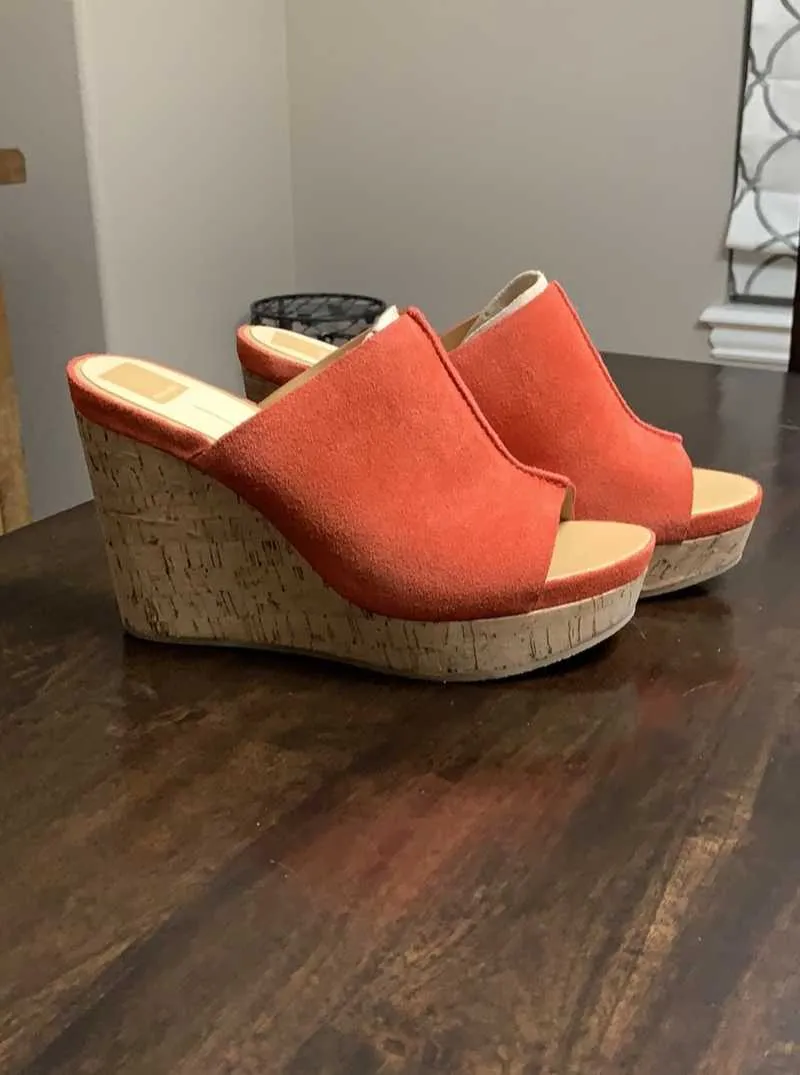 ROSS SUEDE PLATFORM WEDGE - re:vita