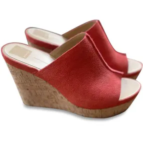 ROSS SUEDE PLATFORM WEDGE - re:vita