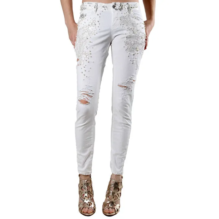 Sexy Woman Jeans Donna