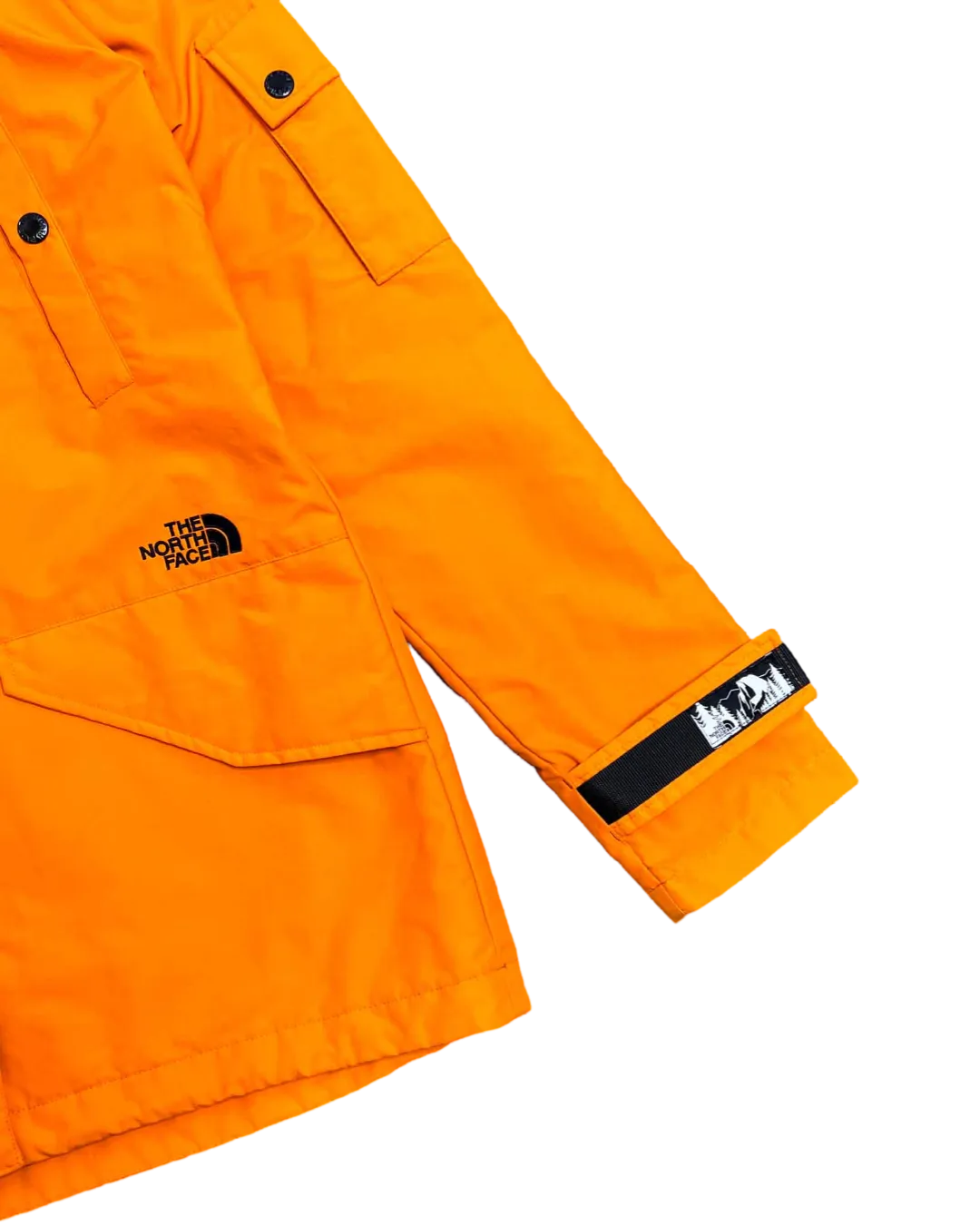 Size L - The North Face Orange Rain Jacket