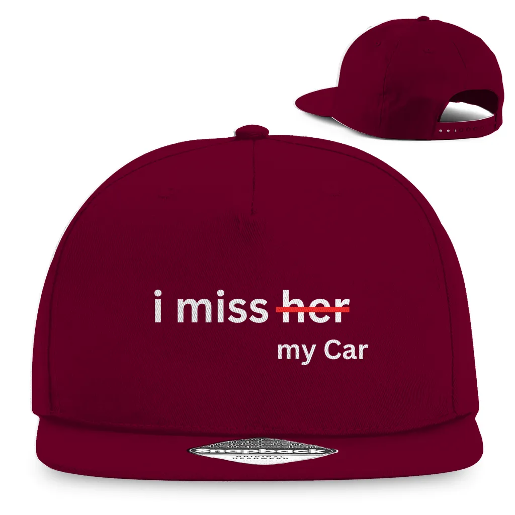 Snapback Cap i miss my car