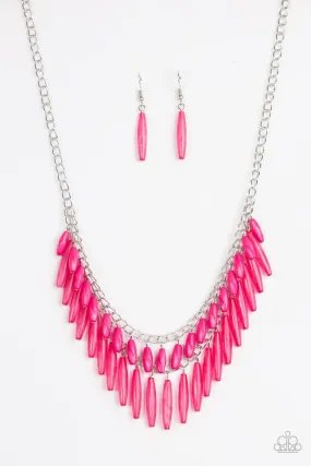 Speak of the DIVA Pink-Necklace