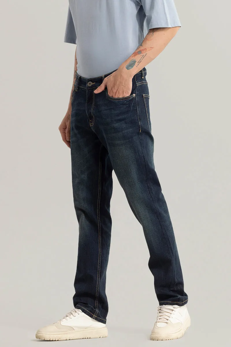 Specter Dark Blue Comfort Fit Jeans