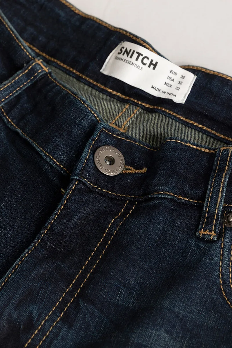 Specter Dark Blue Comfort Fit Jeans