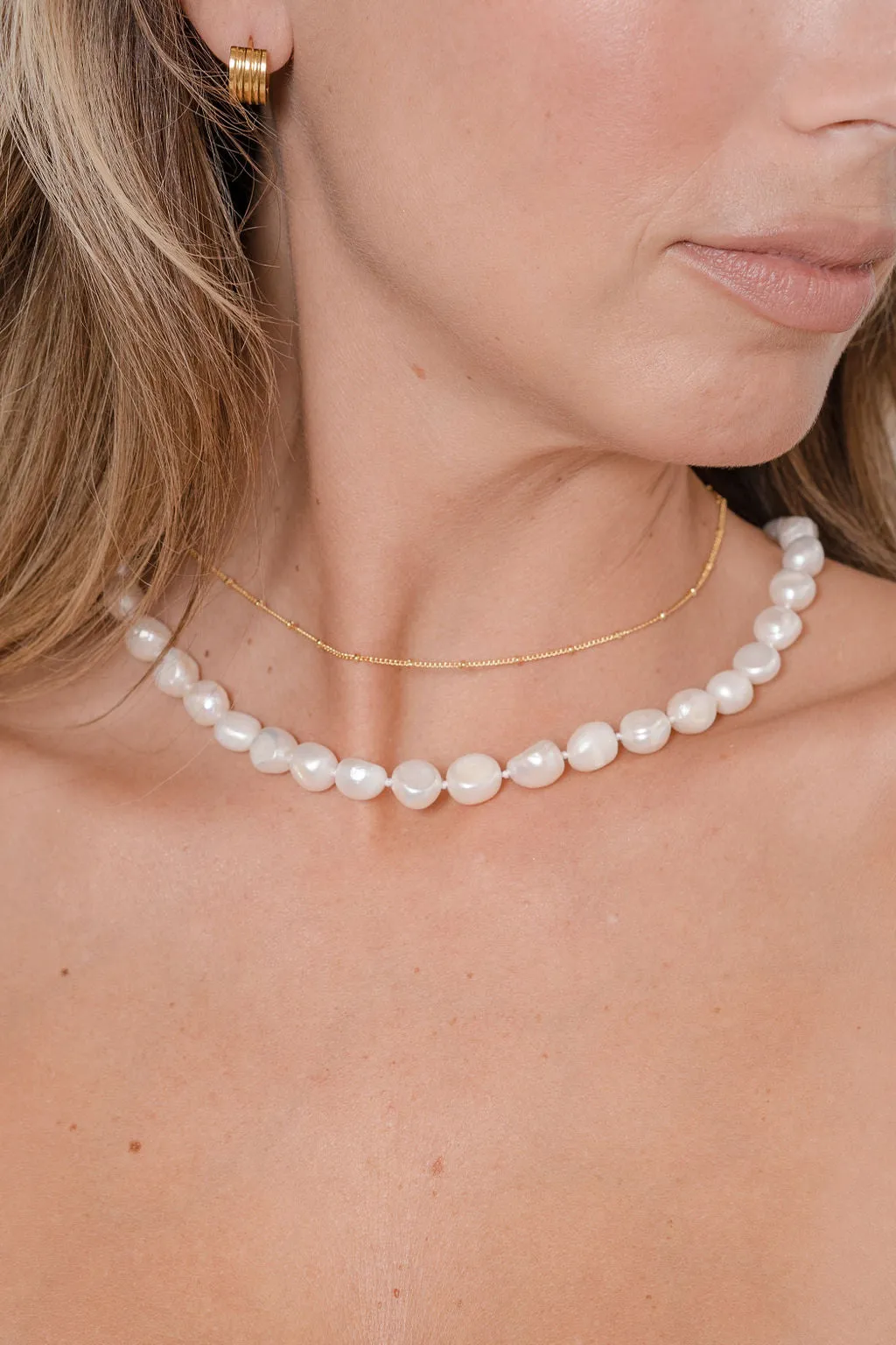 Statement Fresh Water Pearl Necklace