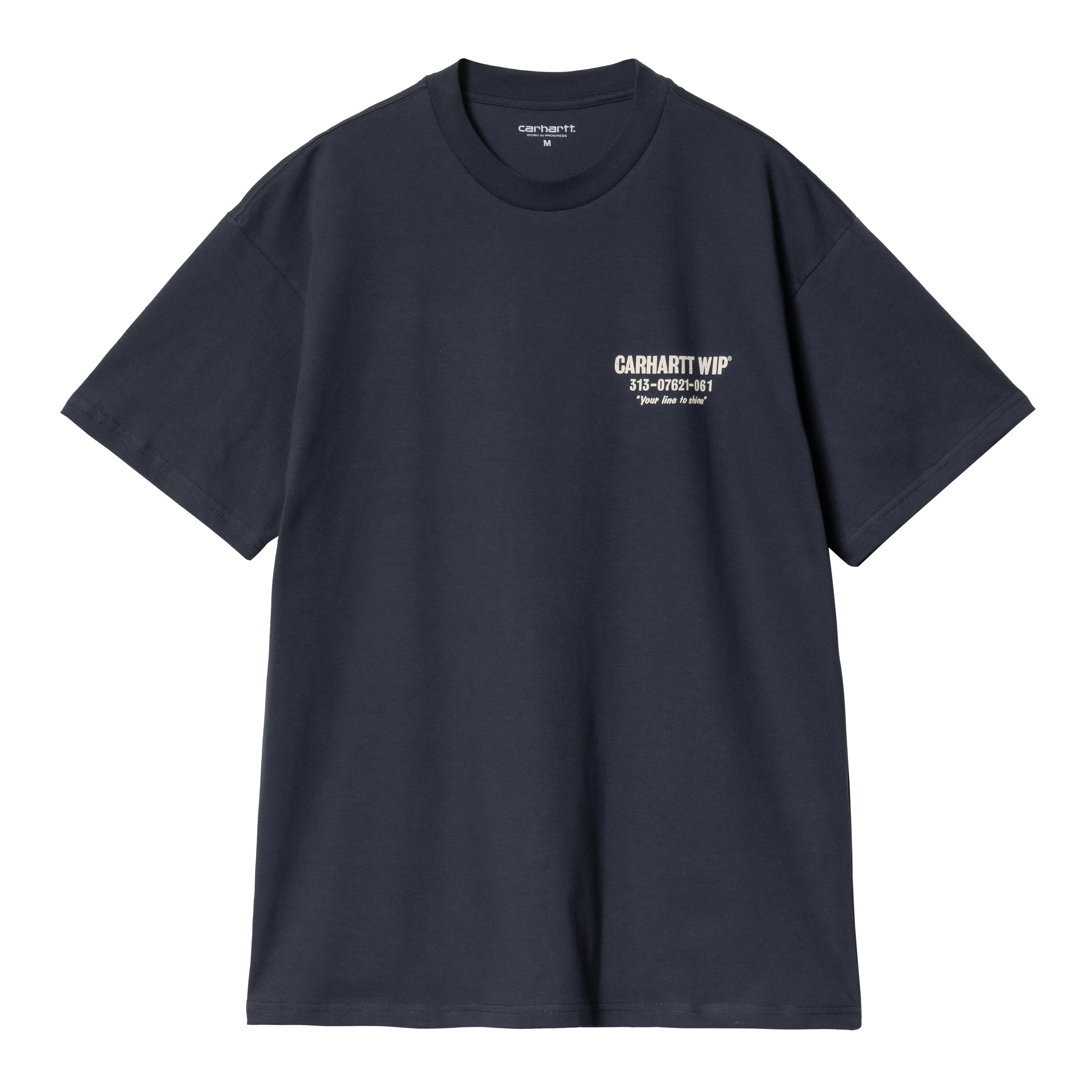 TEE S/S LESS TROUBLES NAVY / CARHARTT WIP