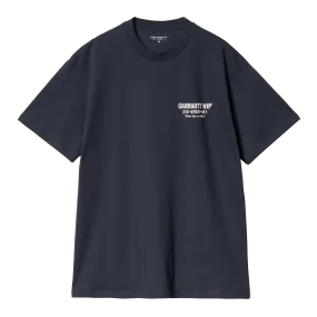 TEE S/S LESS TROUBLES NAVY / CARHARTT WIP