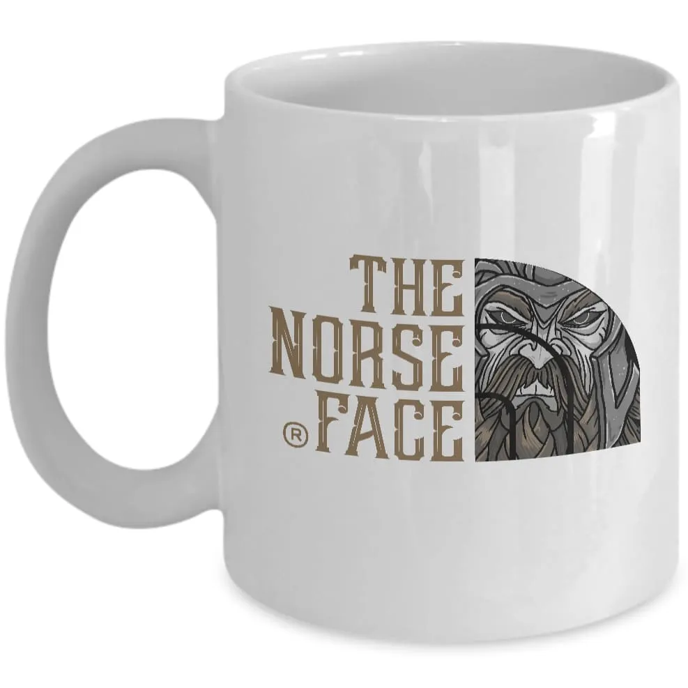 The Norse Face White Mug