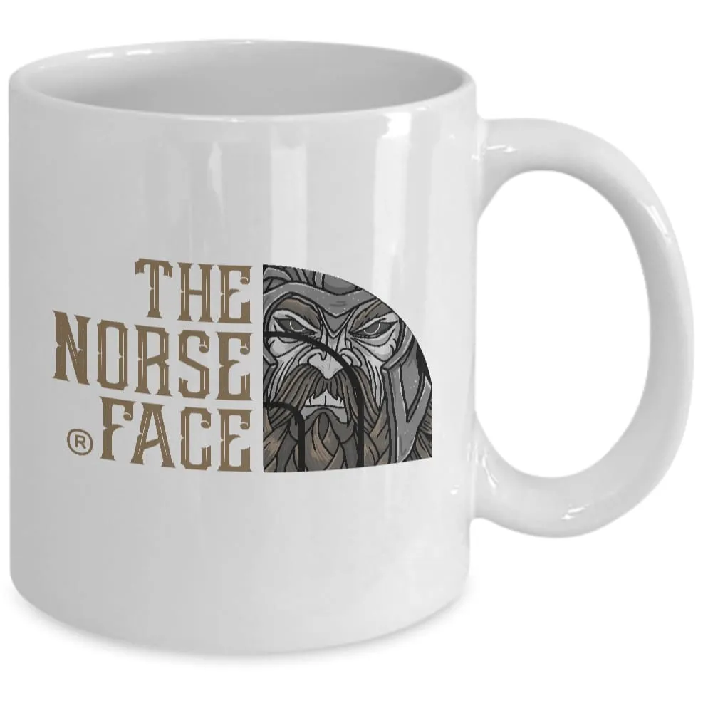 The Norse Face White Mug