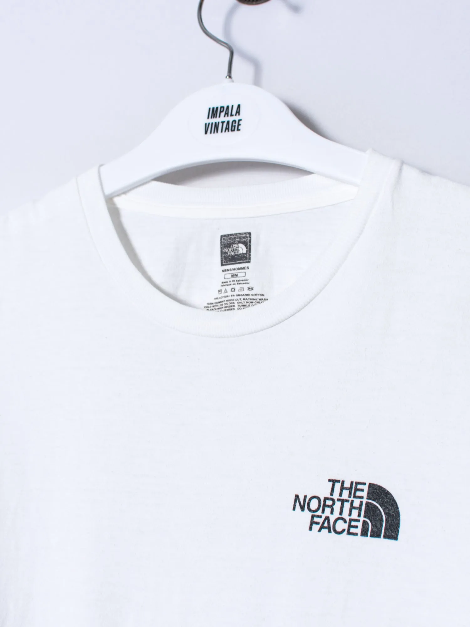 The North Face White Cotton Tee