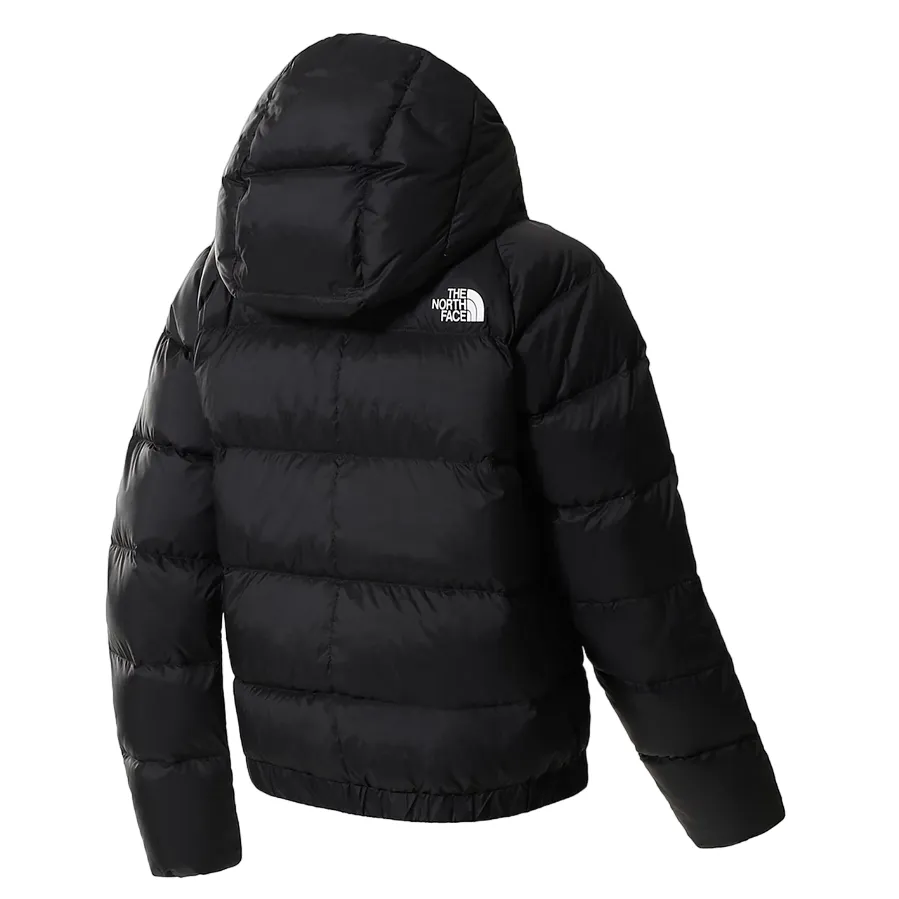 The North Fece Women's Hyalite Hooded Down Jacket NF0A3Y4RJK3 Black