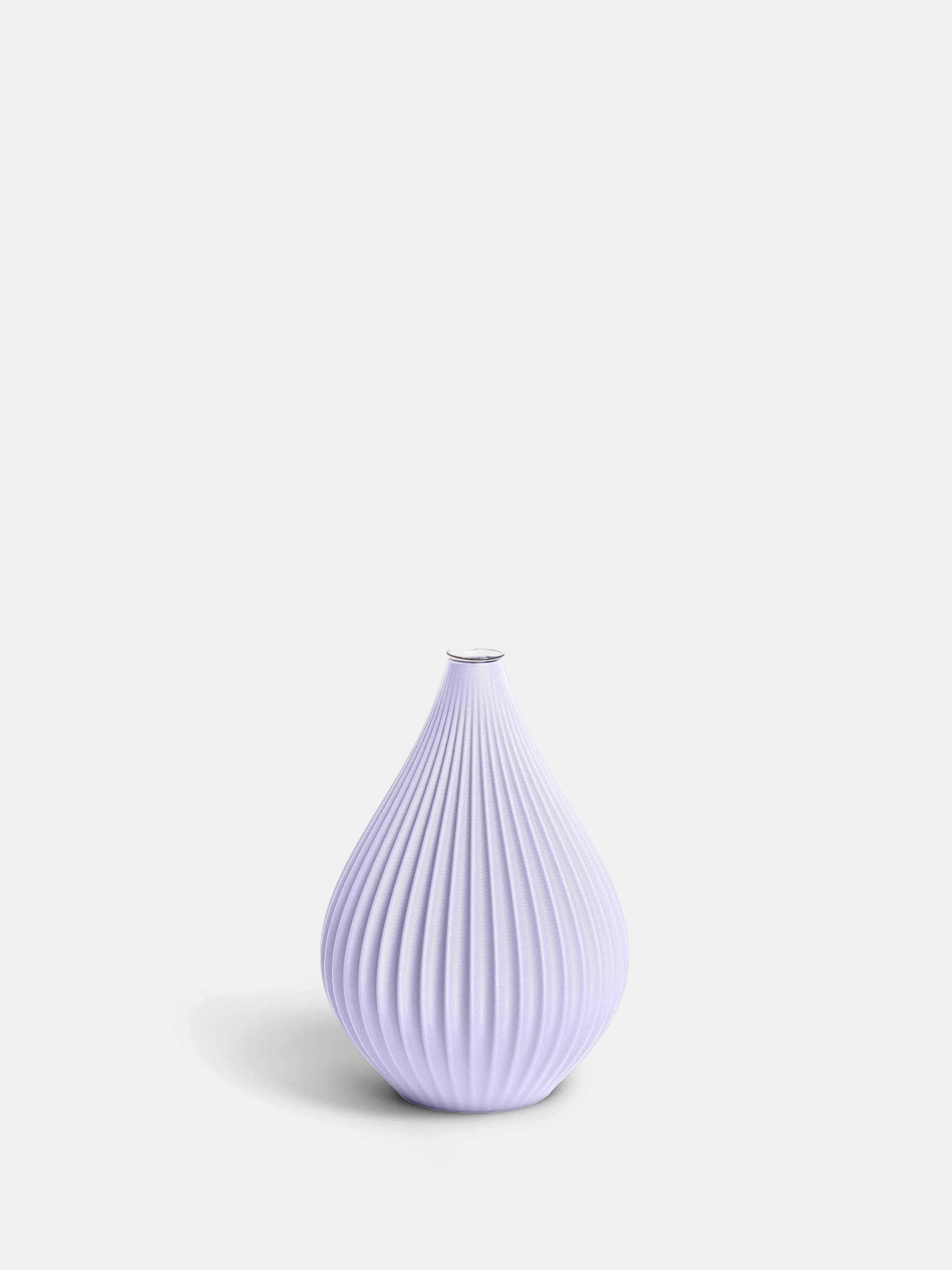 Vase Raindrop M flieder