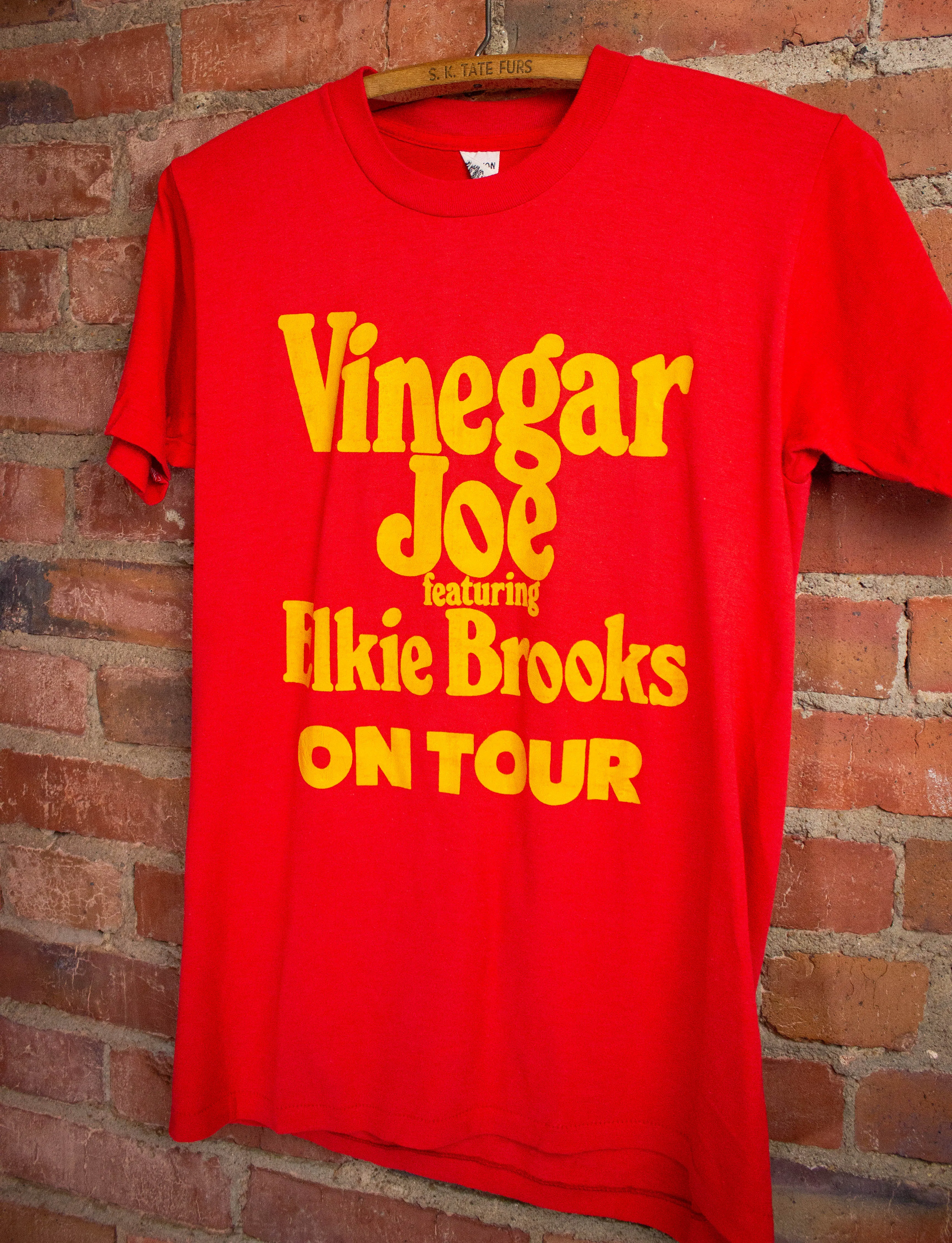 Vintage Vinegar Joe Tour Concert T-Shirt 1970s S