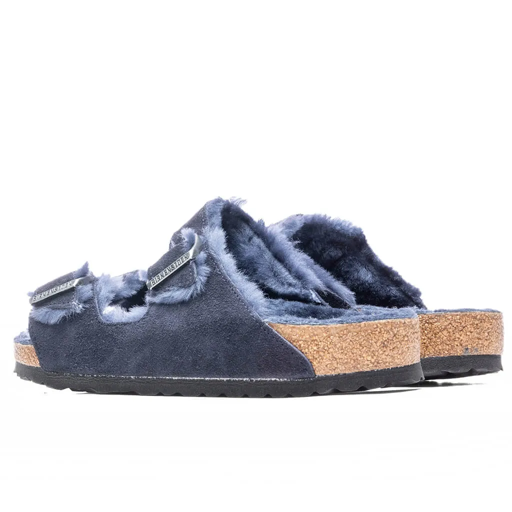 Wide Arizona Shearling - Midnight