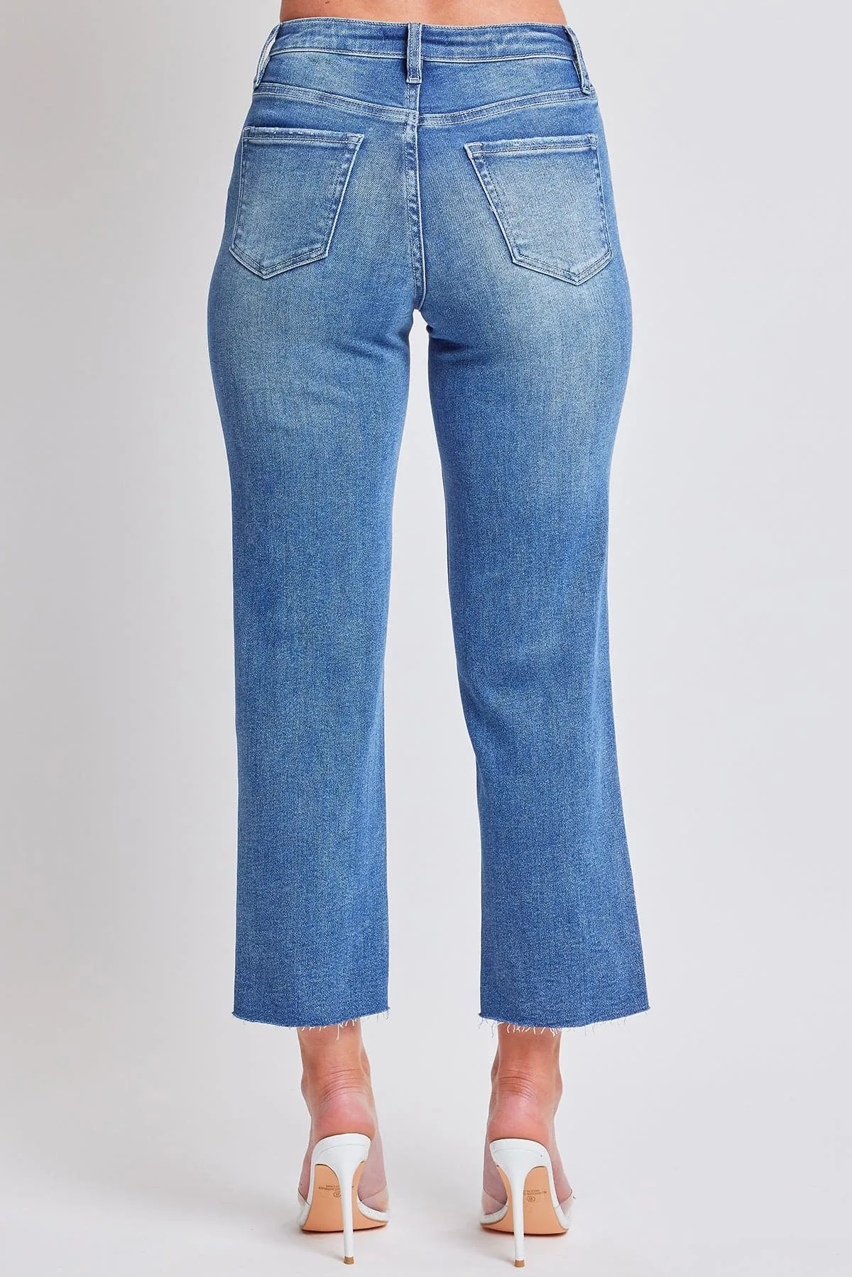 Women's Cropped Straight Leg Jeans