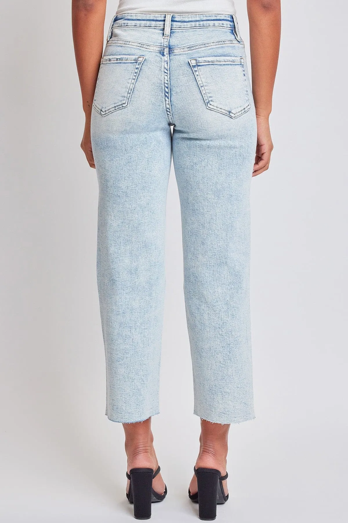 Women's Cropped Straight Leg Jeans